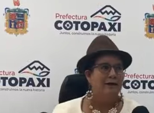 RUEDA DE PRENSA PREFECTURA DE COTOPAXI, TEMA MAMA NEGRA